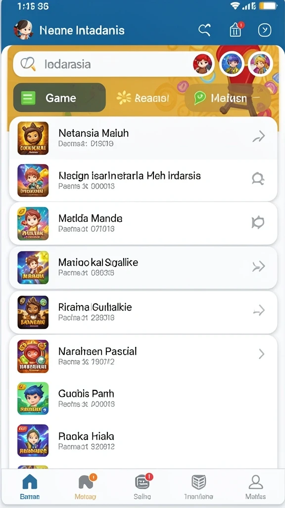 garuda365 - Fitur interaksi sosial dengan pemain lainnya.