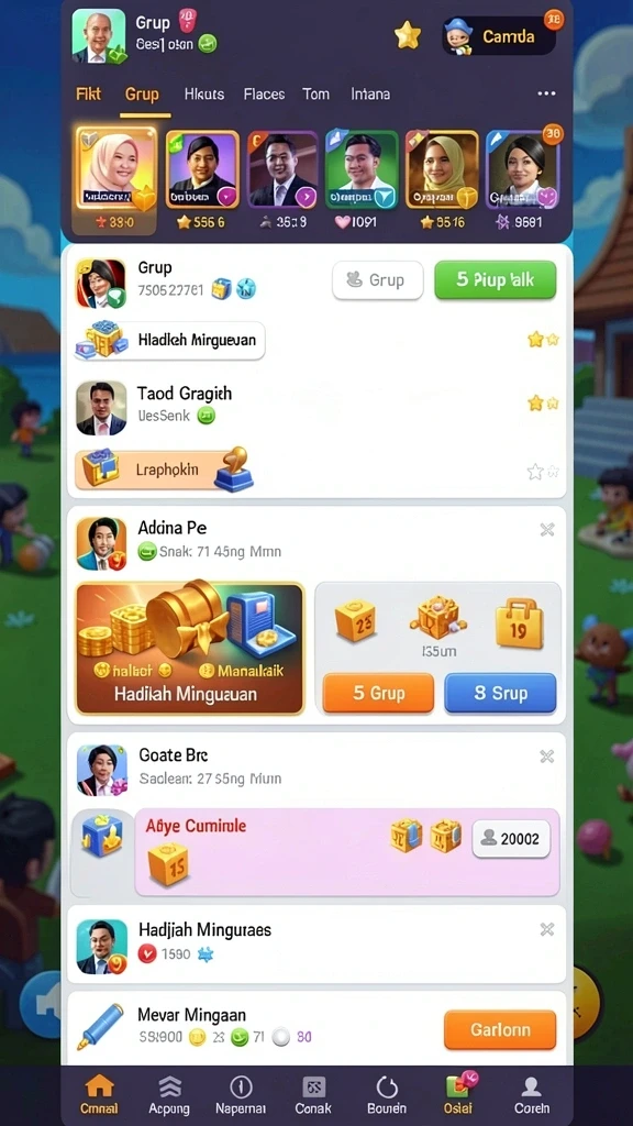 hokibonus - Fitur komunitas memungkinkan interaksi antar pemain.