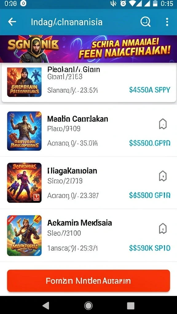 nuts777 - Tampilan antarmuka yang intuitif dan mudah digunakan.