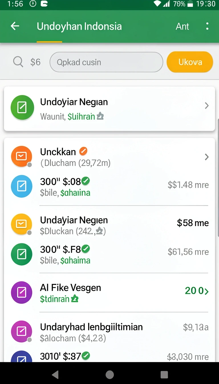 playwin - Tampilan antarmuka utama yang menarik.