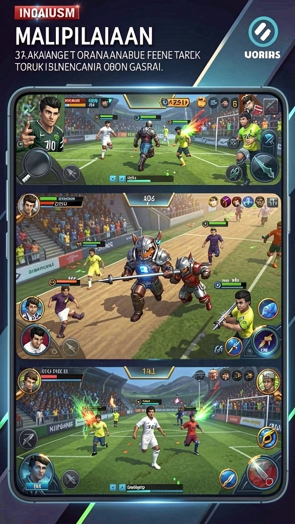 rsngame - Tampilan antarmuka pengguna yang intuitif.