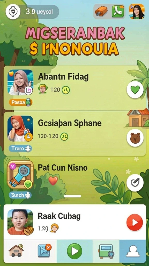 rsngame - Tantangan menarik di setiap level permainan.