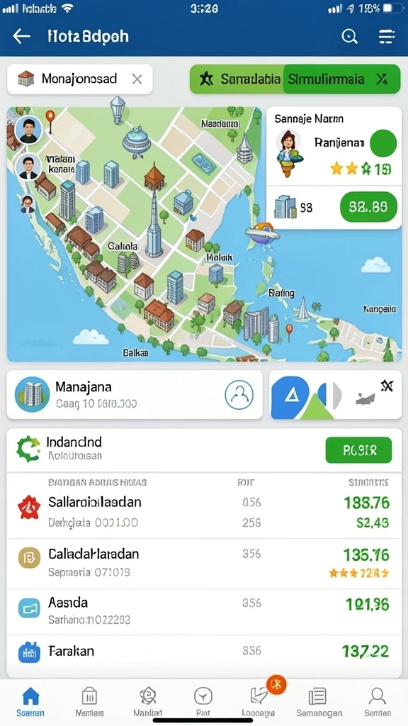 rvip3 - Tampilan karakter utama dalam aksi menantang.