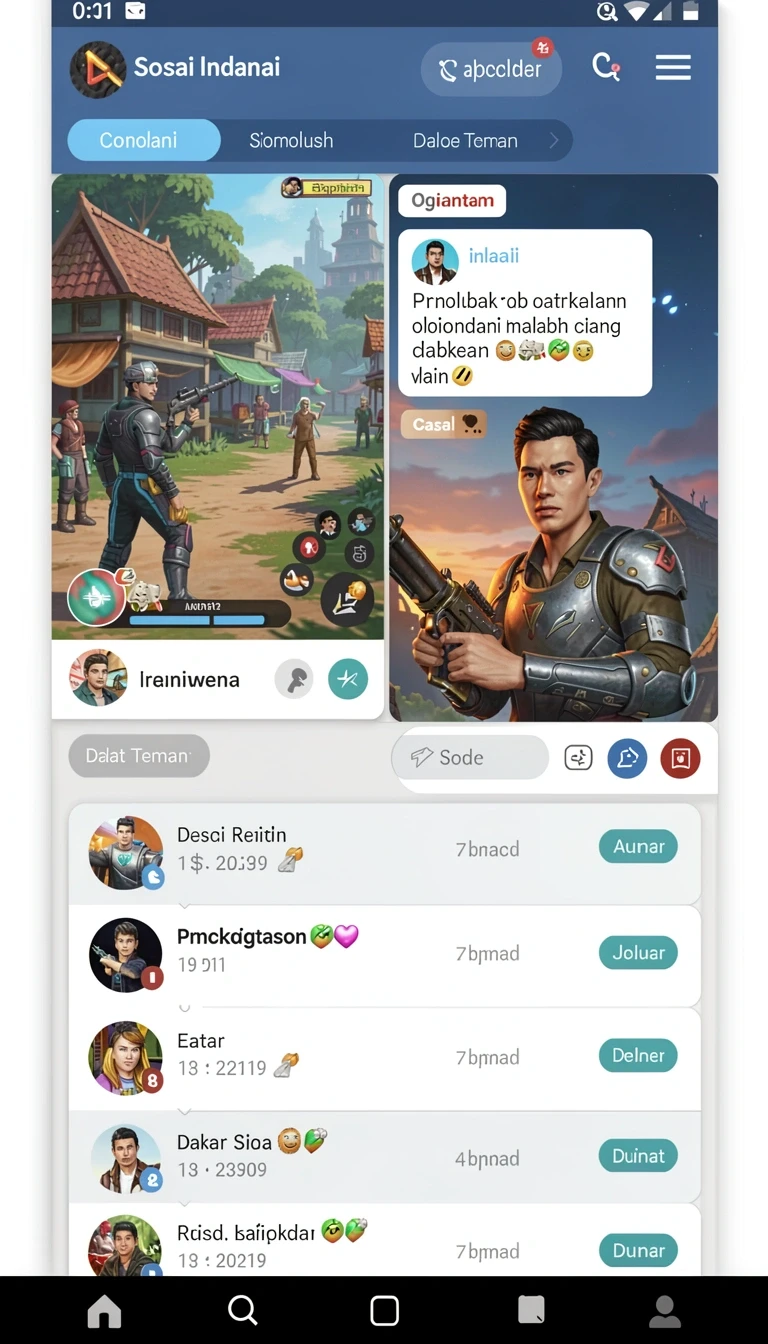 sungaitoto - Menu pengaturan yang mudah diakses.