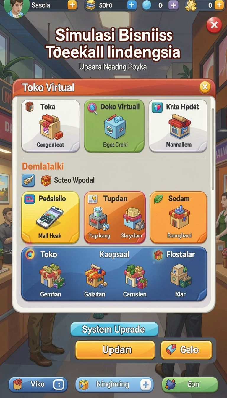 yy123 - Menampilkan salah satu misi menarik di dalam game.